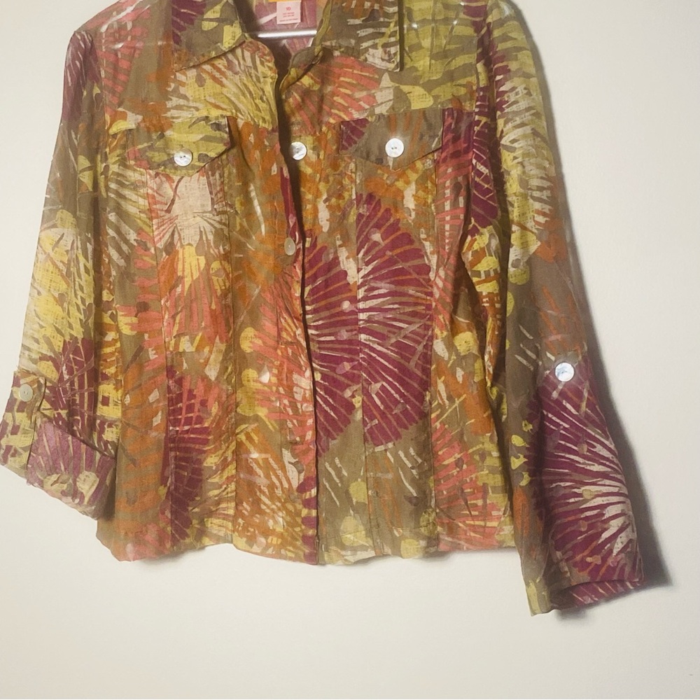 Vintage Ruby Rd. Button down shirt. - Picture 4 of 12